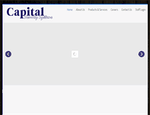Tablet Screenshot of capitalsecuritysystems.com